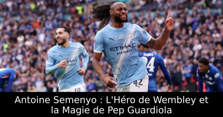 Antoine Semenyo : L'Héro de Wembley et la Magie de Pep Guardiola