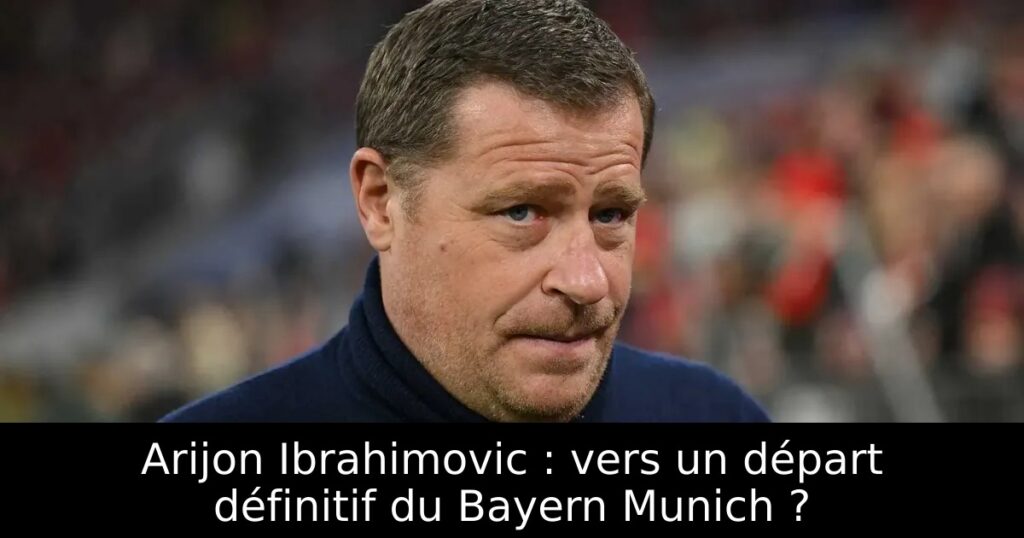 Arijon Ibrahimovic : vers un départ définitif du Bayern Munich ?