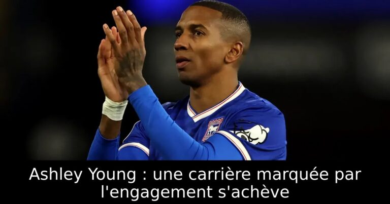 Ashley Young : une carrière marquée par l'engagement s'achève