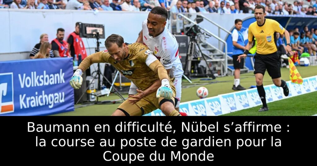 Baumann en difficulté, Nübel s’affirme : la course au poste de gardien pour la Coupe du Monde