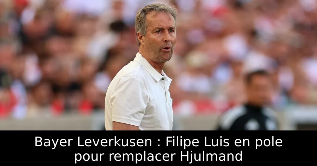 Bayer Leverkusen : Filipe Luis en pole pour remplacer Hjulmand