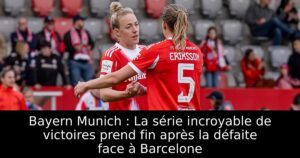 Bayern Munich : La série incroyable de victoires prend fin après la défaite face à Barcelone