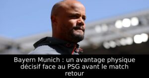 Bayern Munich : un avantage physique décisif face au PSG avant le match retour