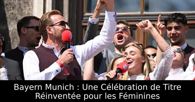 Bayern Munich : Une Célébration de Titre Réinventée pour les Féminines