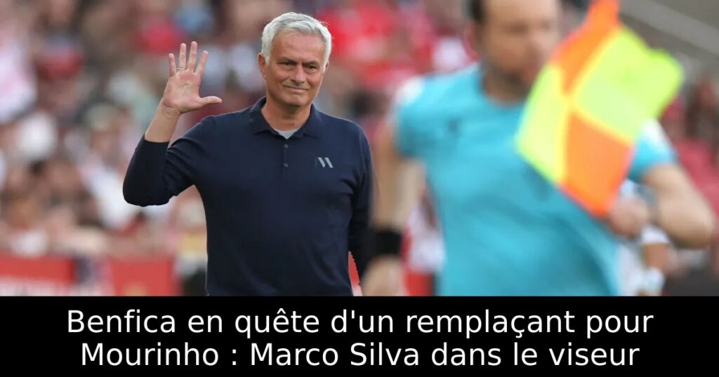 Benfica en quête d&rsquo;un remplaçant pour Mourinho : Marco Silva dans le viseur