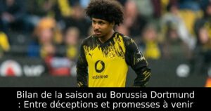 Bilan de la saison au Borussia Dortmund : Entre déceptions et promesses à venir