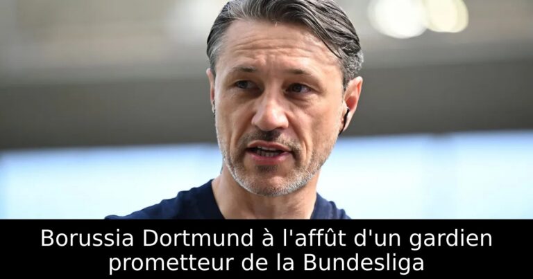 Borussia Dortmund à l'affût d'un gardien prometteur de la Bundesliga
