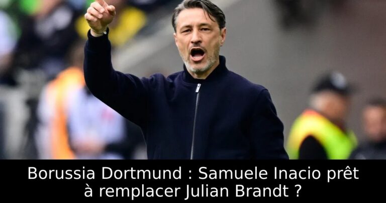 Borussia Dortmund : Samuele Inacio prêt à remplacer Julian Brandt ?