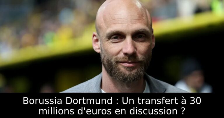 Borussia Dortmund : Un transfert à 30 millions d'euros en discussion ?