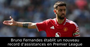 Bruno Fernandes établit un nouveau record d&rsquo;assistances en Premier League