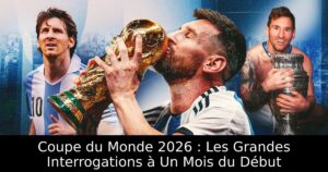 Coupe du Monde 2026 : Les Grandes Interrogations à Un Mois du Début