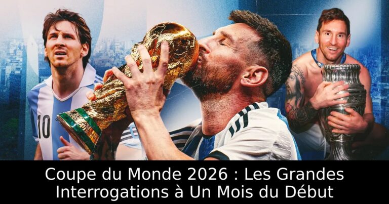 Coupe du Monde 2026 : Les Grandes Interrogations à Un Mois du Début