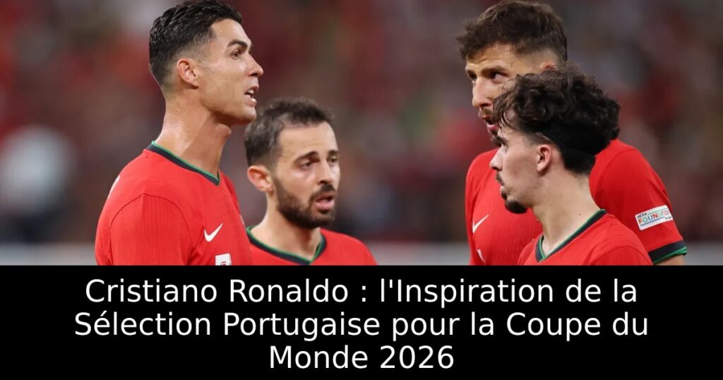 Cristiano Ronaldo : l&rsquo;Inspiration de la Sélection Portugaise pour la Coupe du Monde 2026
