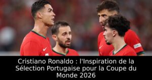 Cristiano Ronaldo : l&rsquo;Inspiration de la Sélection Portugaise pour la Coupe du Monde 2026