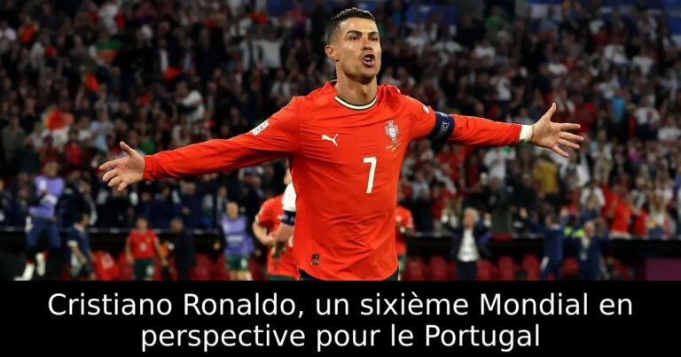 Cristiano Ronaldo, un sixième Mondial en perspective pour le Portugal