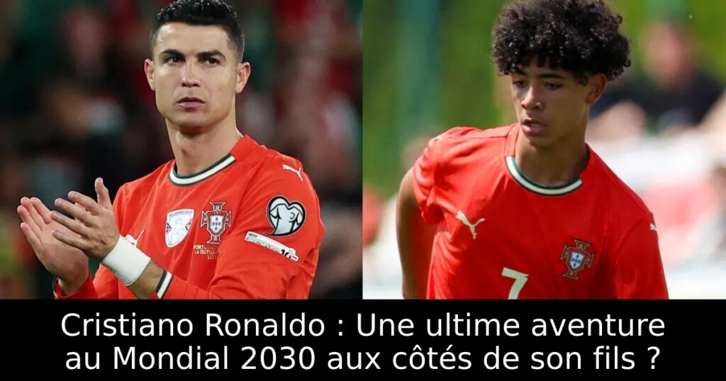 Cristiano Ronaldo : Une ultime aventure au Mondial 2030 aux côtés de son fils ?