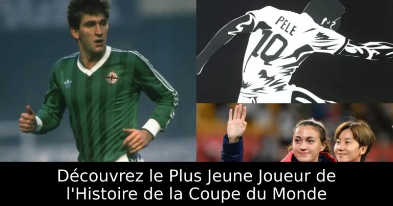 Découvrez le Plus Jeune Joueur de l'Histoire de la Coupe du Monde