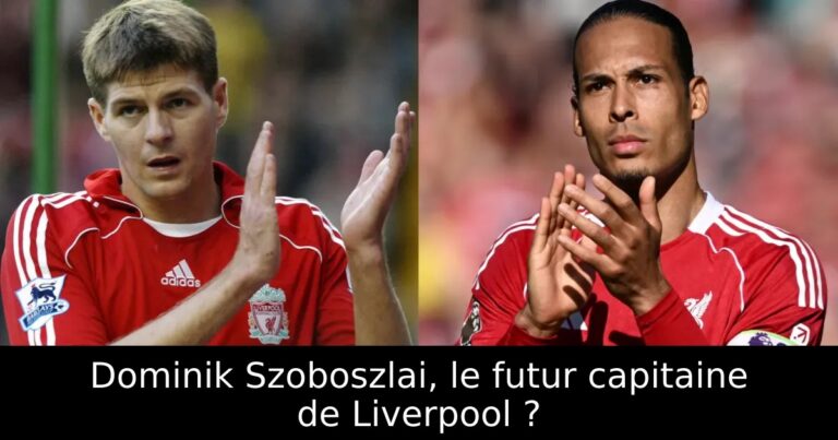 Dominik Szoboszlai, le futur capitaine de Liverpool ?