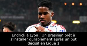 Endrick à Lyon : Un Brésilien prêt à s&rsquo;installer durablement après un but décisif en Ligue 1