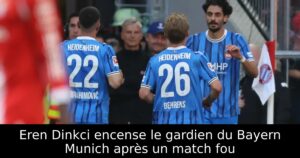 Eren Dinkci encense le gardien du Bayern Munich après un match fou