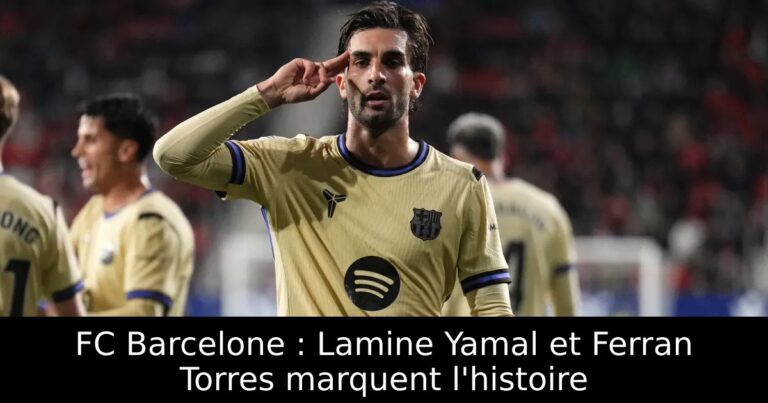 FC Barcelone : Lamine Yamal et Ferran Torres marquent l'histoire