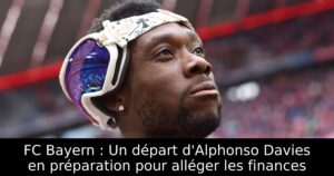 FC Bayern : Un départ d&rsquo;Alphonso Davies en préparation pour alléger les finances