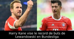 Harry Kane vise le record de buts de Lewandowski en Bundesliga