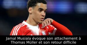 Jamal Musiala évoque son attachement à Thomas Müller et son retour difficile