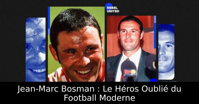Jean-Marc Bosman : Le Héros Oublié du Football Moderne