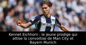 Kennet Eichhorn : le jeune prodige qui attise la convoitise de Man City et Bayern Munich