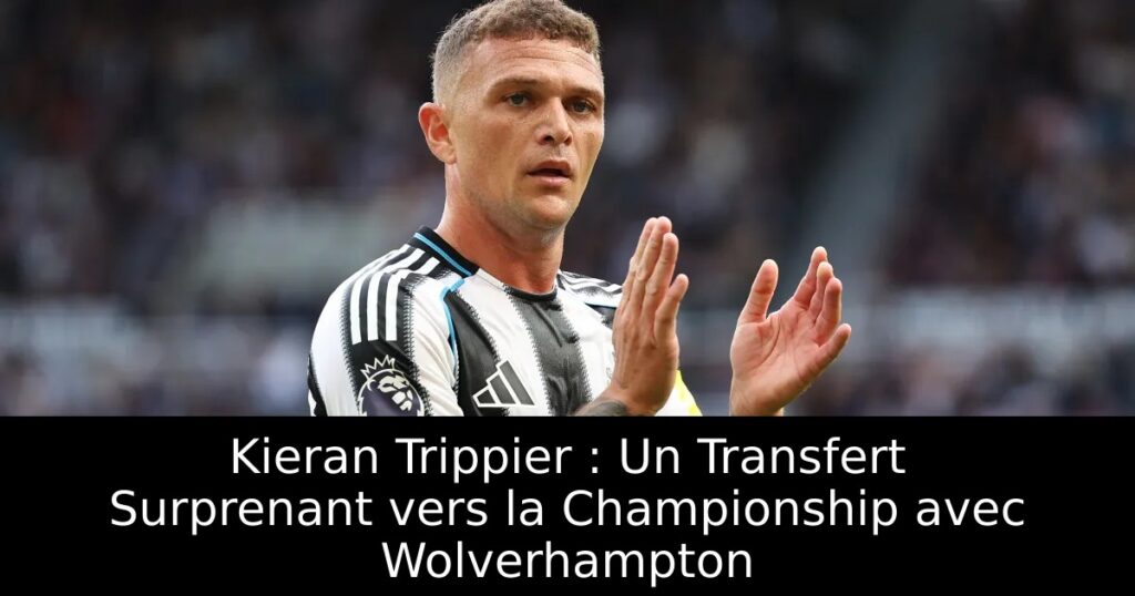 Kieran Trippier : Un Transfert Surprenant vers la Championship avec Wolverhampton