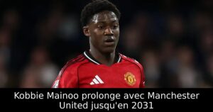Kobbie Mainoo prolonge avec Manchester United jusqu&rsquo;en 2031