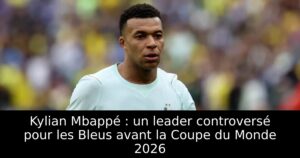 Kylian Mbappé : un leader controversé pour les Bleus avant la Coupe du Monde 2026