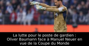 La lutte pour le poste de gardien : Oliver Baumann face à Manuel Neuer en vue de la Coupe du Monde