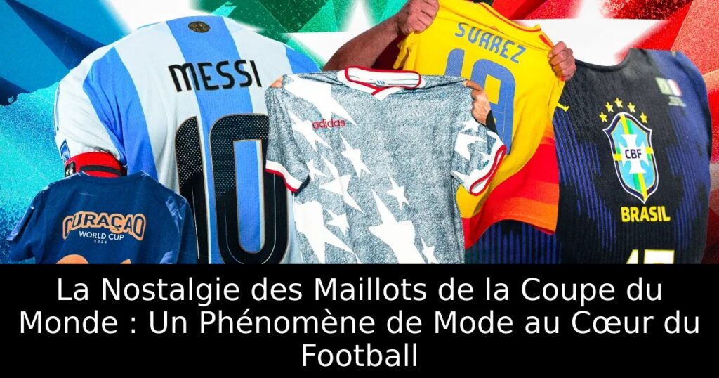 La Nostalgie des Maillots de la Coupe du Monde : Un Phénomène de Mode au Cœur du Football