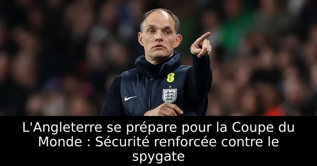 L&rsquo;Angleterre se prépare pour la Coupe du Monde : Sécurité renforcée contre le spygate