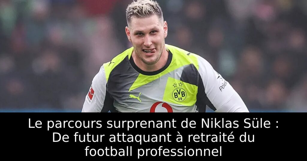 Le parcours surprenant de Niklas Süle : De futur attaquant à retraité du football professionnel