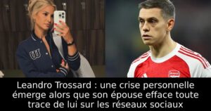 Leandro Trossard : une crise personnelle émerge alors que son épouse efface toute trace de lui sur les réseaux sociaux