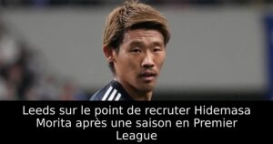 Leeds sur le point de recruter Hidemasa Morita après une saison en Premier League