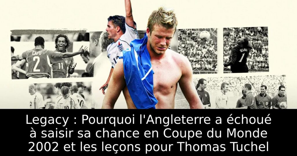 Legacy : Pourquoi l&rsquo;Angleterre a échoué à saisir sa chance en Coupe du Monde 2002 et les leçons pour Thomas Tuchel