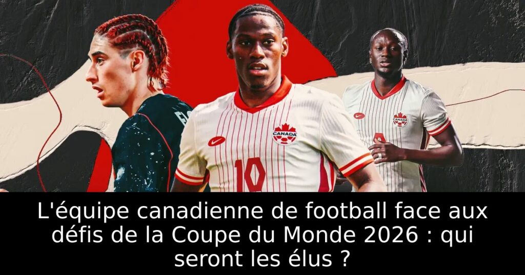 L&rsquo;équipe canadienne de football face aux défis de la Coupe du Monde 2026 : qui seront les élus ?