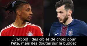 Liverpool : des cibles de choix pour l&rsquo;été, mais des doutes sur le budget