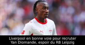 Liverpool en bonne voie pour recruter Yan Diomande, espoir du RB Leipzig