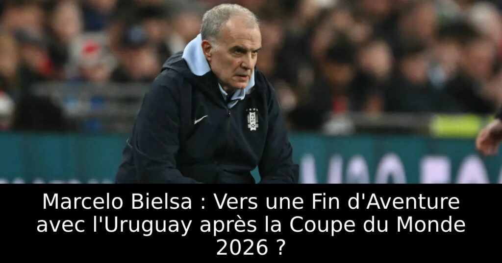 Marcelo Bielsa : Vers une Fin d&rsquo;Aventure avec l&rsquo;Uruguay après la Coupe du Monde 2026 ?