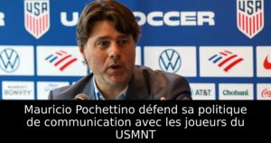 Mauricio Pochettino défend sa politique de communication avec les joueurs du USMNT
