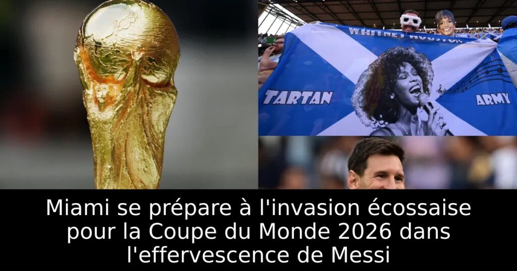 Miami se prépare à l&rsquo;invasion écossaise pour la Coupe du Monde 2026 dans l&rsquo;effervescence de Messi