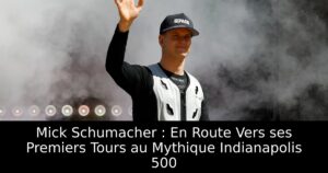 Mick Schumacher : En Route Vers ses Premiers Tours au Mythique Indianapolis 500