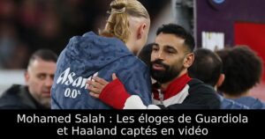 Mohamed Salah : Les éloges de Guardiola et Haaland captés en vidéo