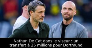 Nathan De Cat dans le viseur : un transfert à 25 millions pour Dortmund