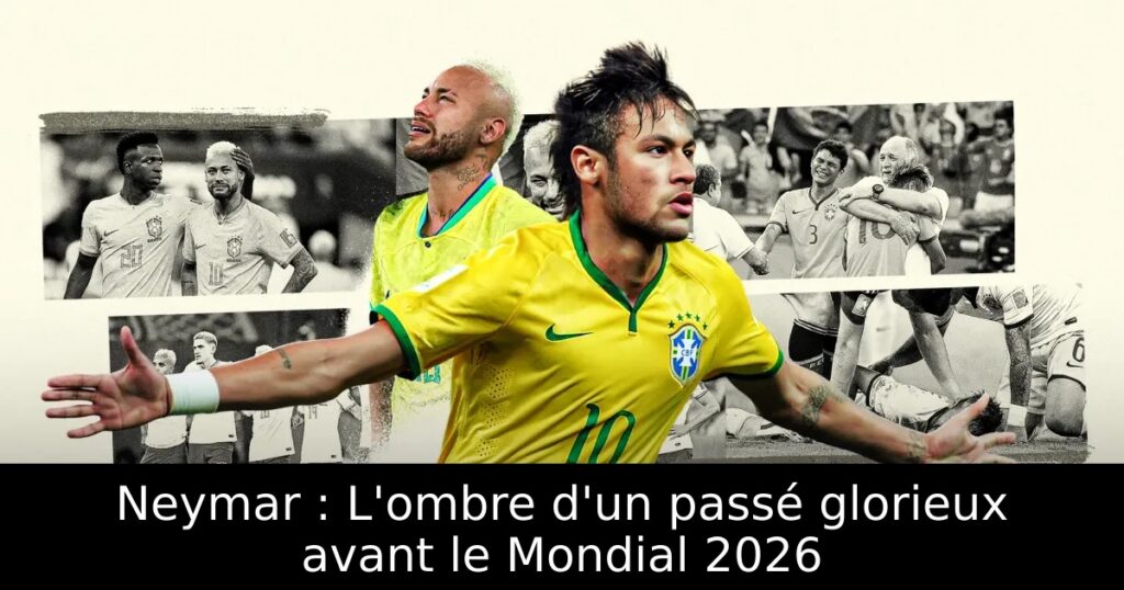 Neymar : L&rsquo;ombre d&rsquo;un passé glorieux avant le Mondial 2026